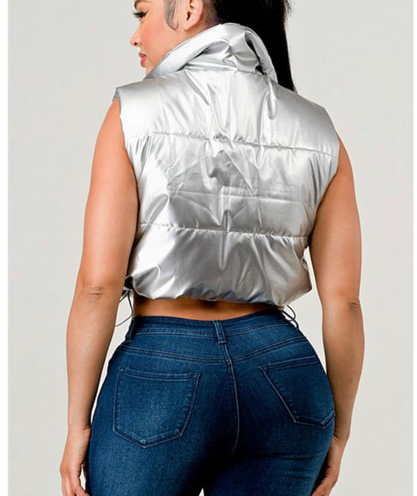 Liquid drawstring Vest